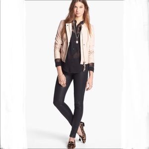 Joes The Skinny Jean In Coated Black